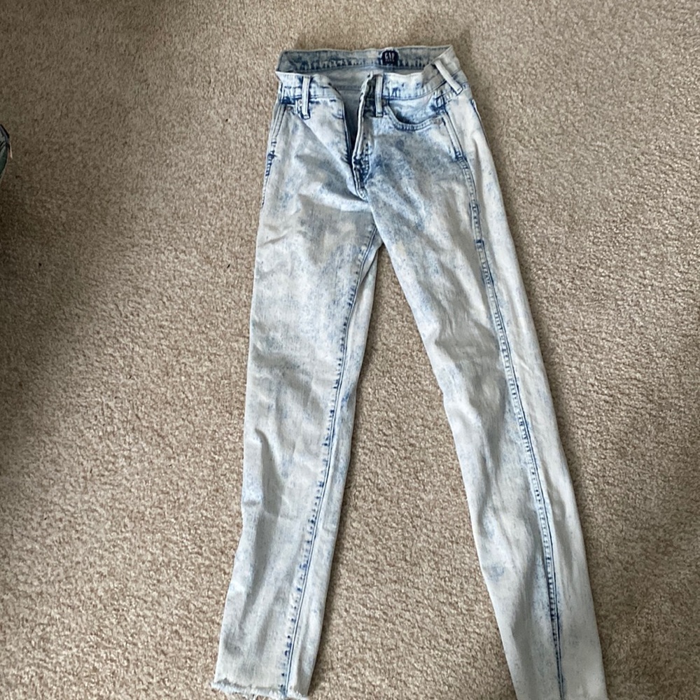 Gap Bleached Jeans